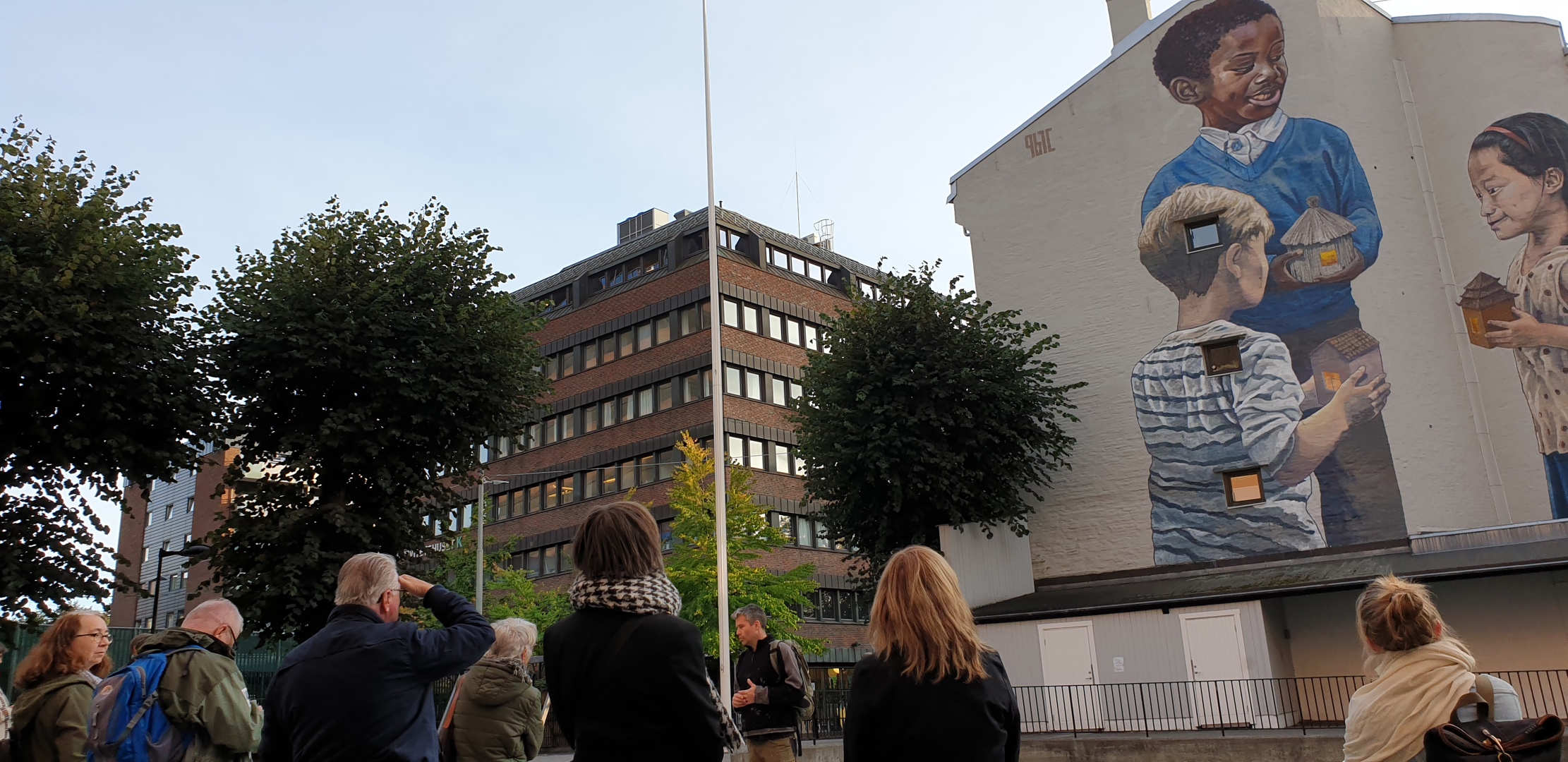 Bydelsvandring fra «Gavl til gavl»